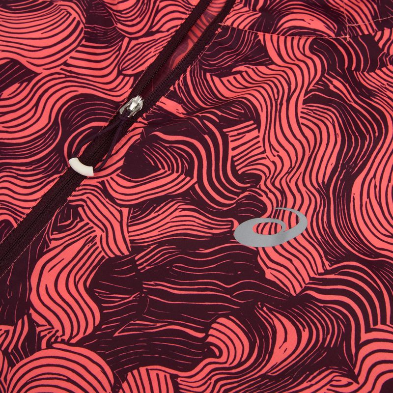 Férfi futókabát Asics Fujitrail Packable Jacket blazing coral/dark aubergine 11