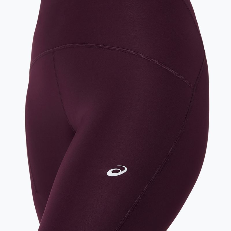 Női futóleggingsek ASICS Road High Waist Tight dark aubergine 5