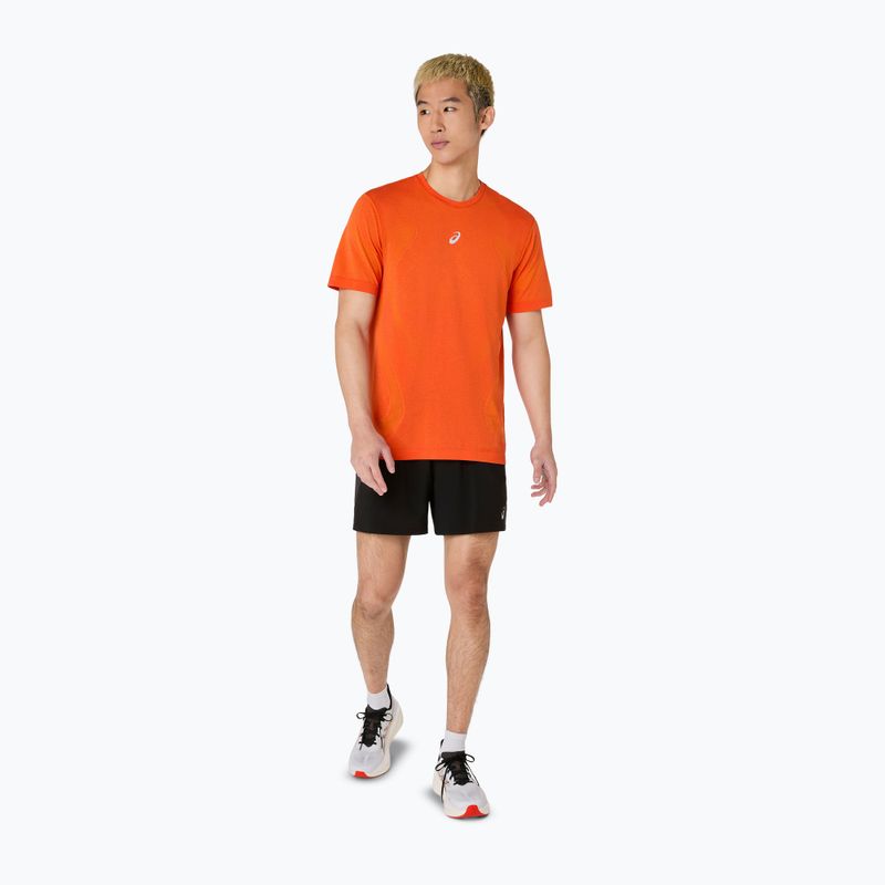 Férfi futó póló ASICS Road Seamless Top energy orange 2