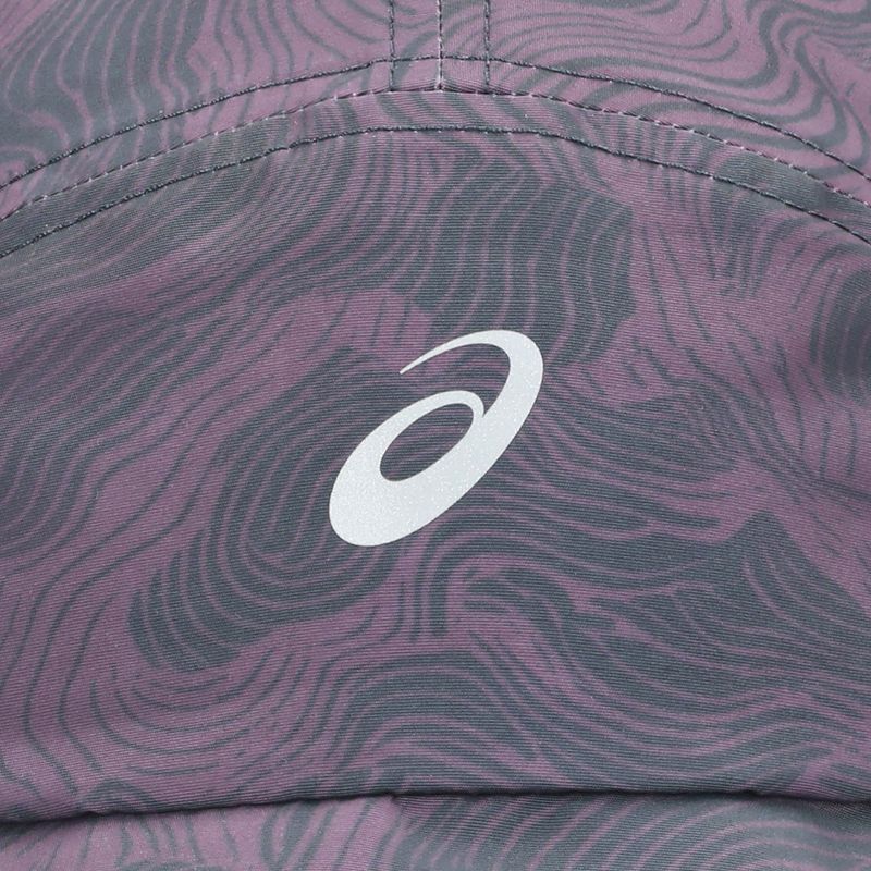 Ellenzős sapka Asics Fujitrail Graphic Cap Dark Aubergine 3
