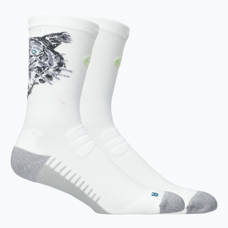 Zokni ASICS Performance Run Crew brilliant white/illuminate yellow/f.eal