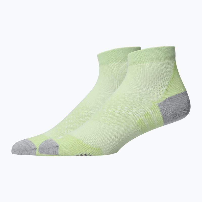 Zokni ASICS Fujitrail Quarter Lightweight illuminate yellow 2
