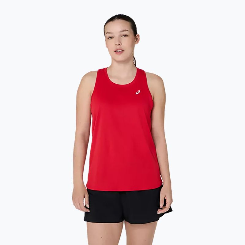 Női futó póló ASICS Core Ss Top speed red