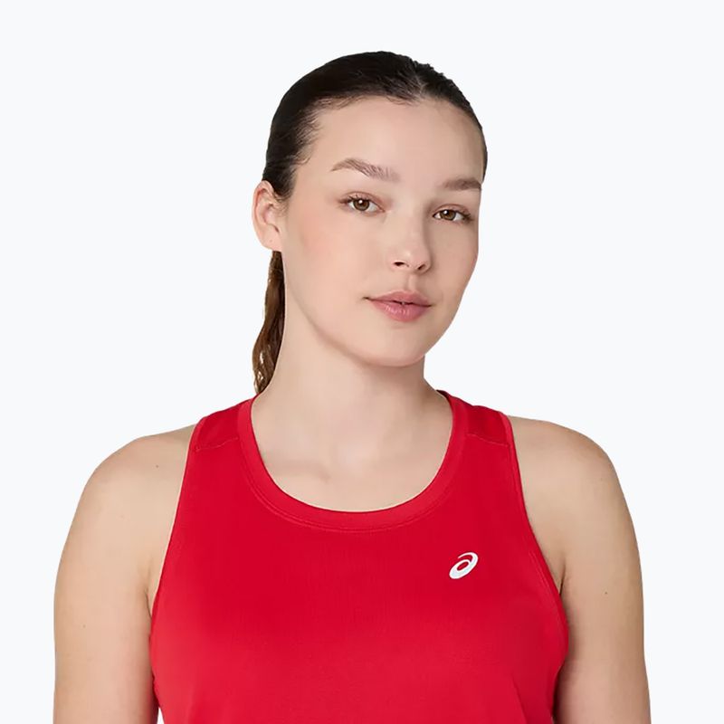Női futó póló ASICS Core Ss Top speed red 4