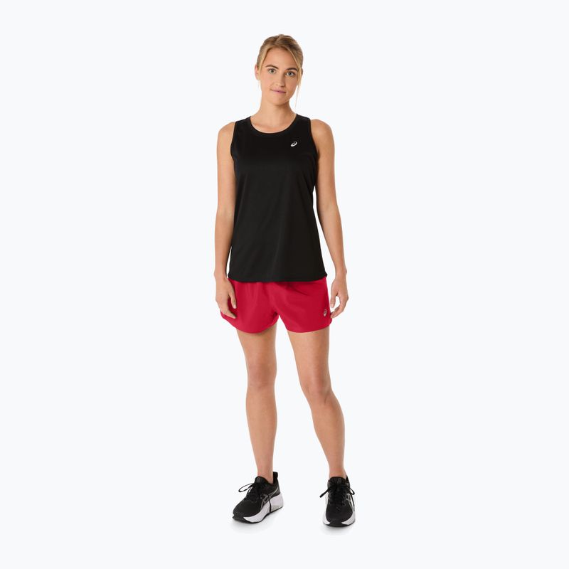 Spodenki do biegania damskie ASICS Core Split Short speed red 2