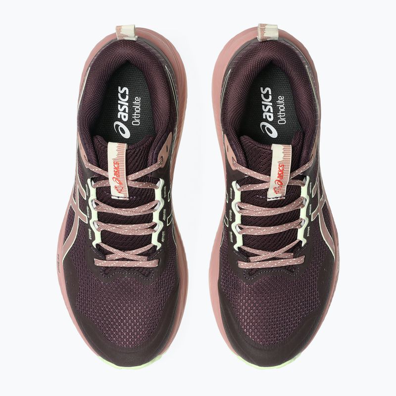 Női futócipők Asics Trabuco Terra 3 Dark Aubergine/Illuminate Yellow 4