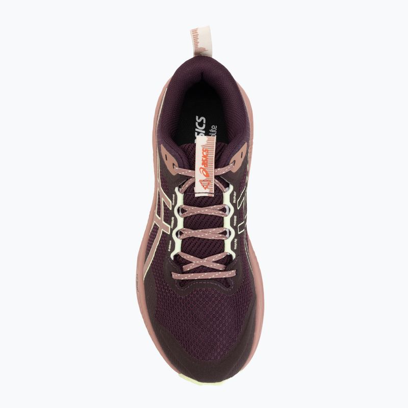 Női futócipők Asics Trabuco Terra 3 Dark Aubergine/Illuminate Yellow 5