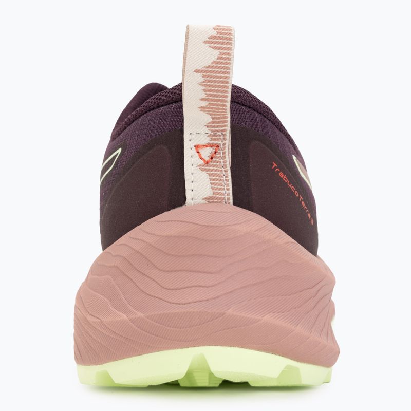 Női futócipők Asics Trabuco Terra 3 Dark Aubergine/Illuminate Yellow 6