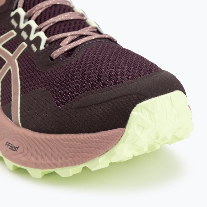 Női futócipők Asics Trabuco Terra 3 Dark Aubergine/Illuminate Yellow 7