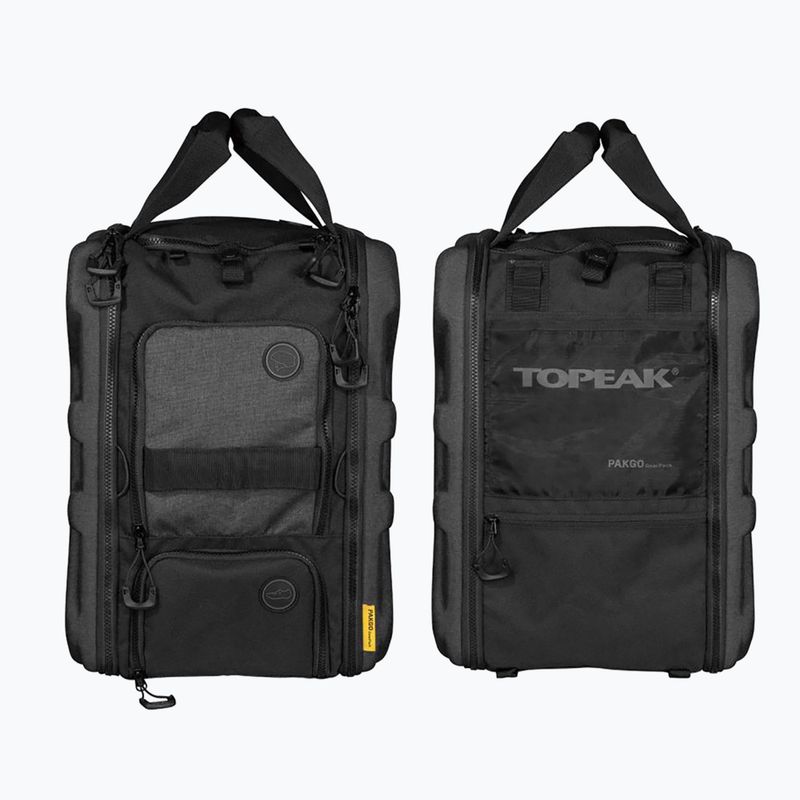 Topeak PakGo GearPack kerékpáros felszerelés táska fekete T-TPG-GP 2