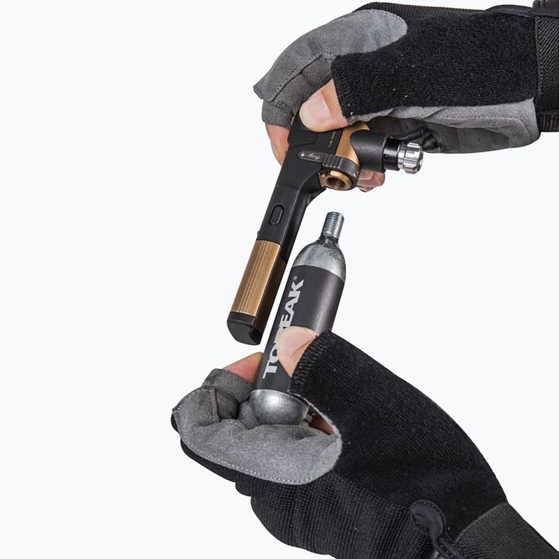 Topeak TUBI MASTER+ tömlő nélküli gumiabroncs javító készlet fekete T-TUB-MSP 6