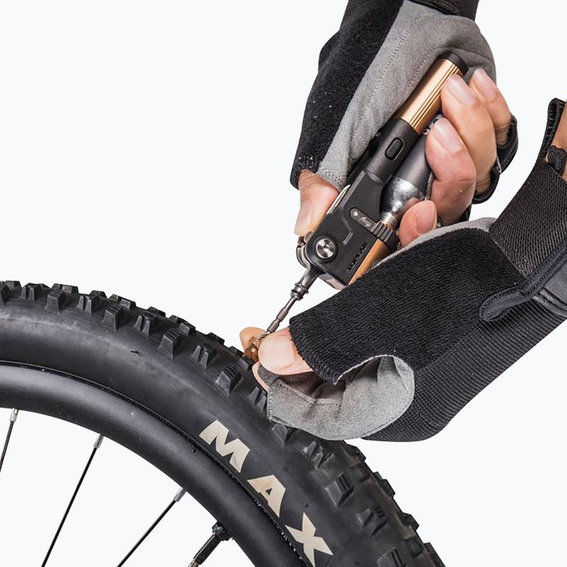 Topeak TUBI MASTER+ tömlő nélküli gumiabroncs javító készlet fekete T-TUB-MSP 10