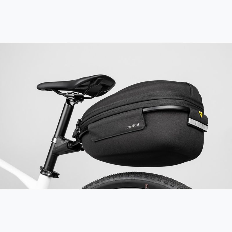 Topeak DynaPack DX 9.7 l fekete, nyereg alatti kerékpáros táska 4