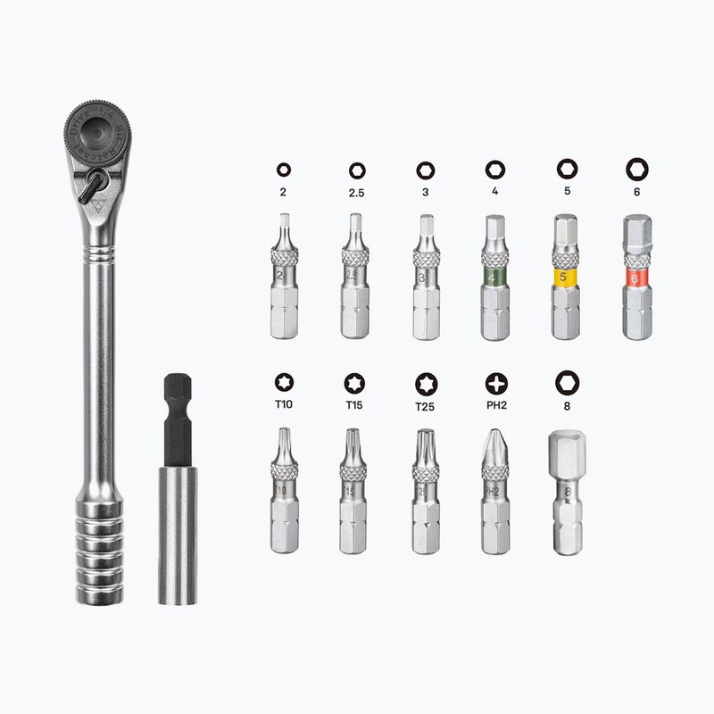 Topeak Ratchet Rocket Essential HD fekete kerékpáros kulcs 3
