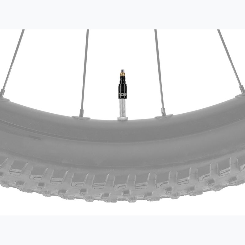 Szelep adapter Topeak Turboflow Valve Adapter 2szt. black 2