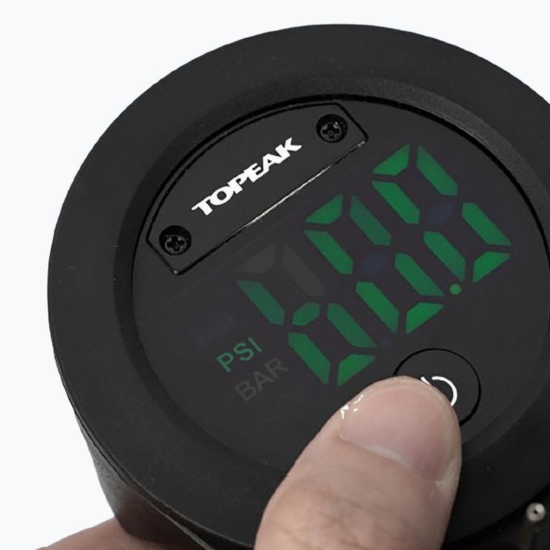 Kerékpárpumpa Topeak JoeBlow Mountain X Digital 60psi black 2