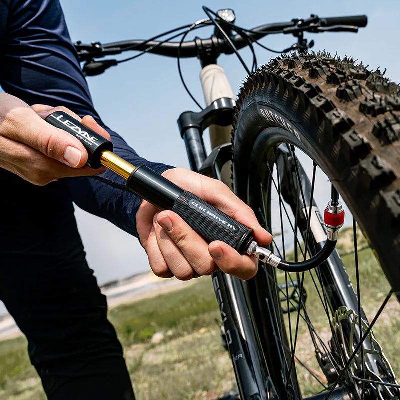 Kerékpárpumpa Lezyne Clik Drive HV 90psi black 7