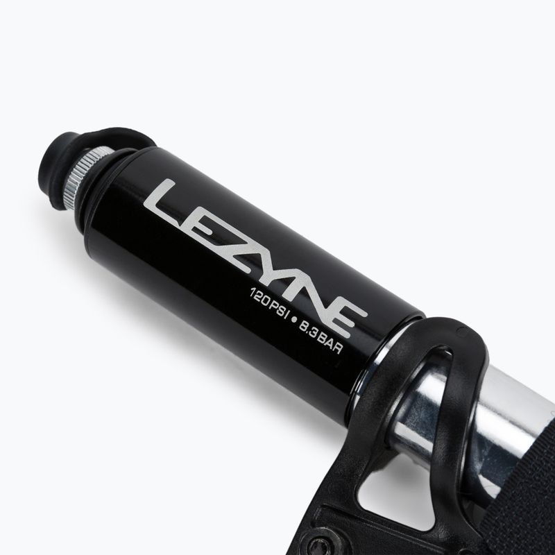 Lezyne GRIP DRIVE HP M ABS FLEX 120psi kerékpárszivattyú ezüst LZN-1-MP-GRIPHP-V1M06 3