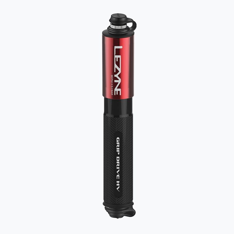 kerékpárszivattyú Lezyne Grip Drive HV S ABS FLEX 90psi red