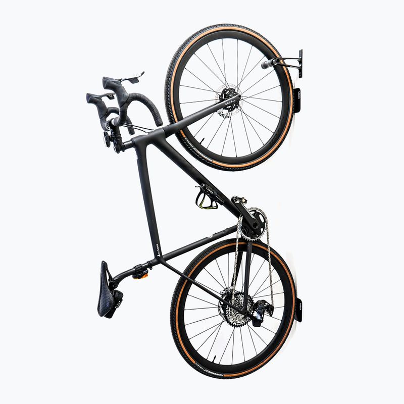 Fali kerékpártartó Lezyne Alloy Wheel Hook black 2