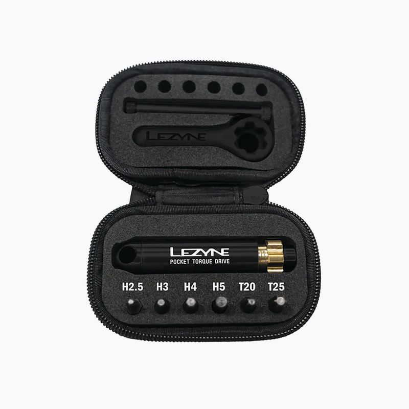 Lezyne Pocket Torque Drive javítókészlet fekete-arany 1-MT-PTDR-V104T12 3