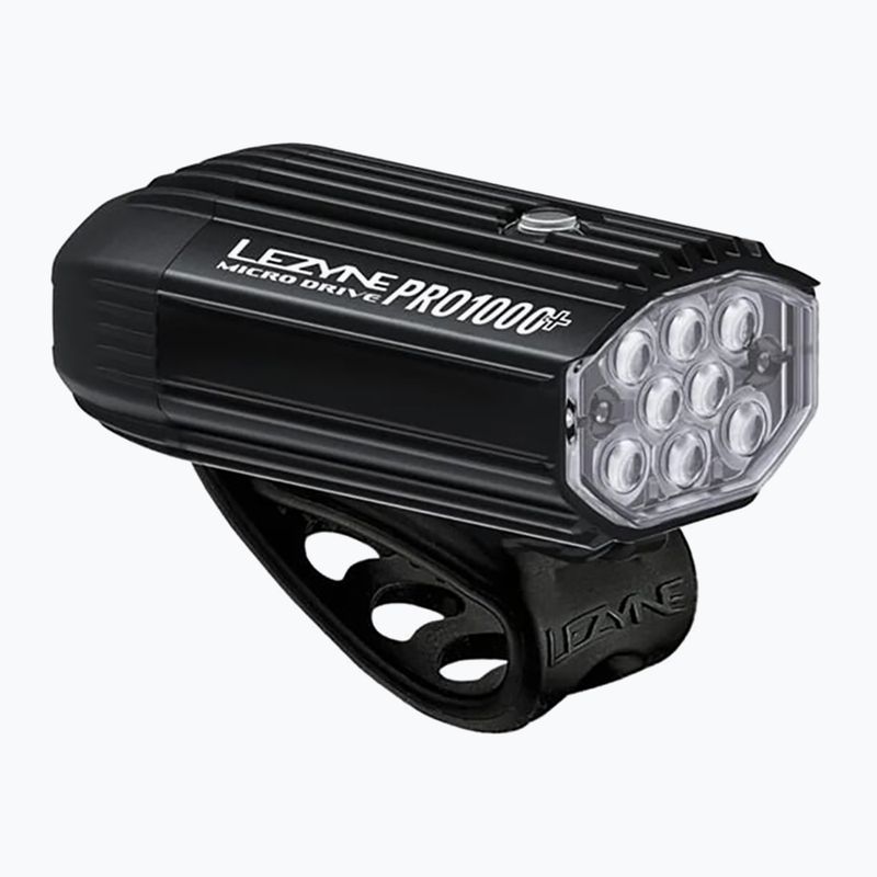 Első kerékpárlámpa Lezyne Micro Drive Pro 1000+ Front satin black
