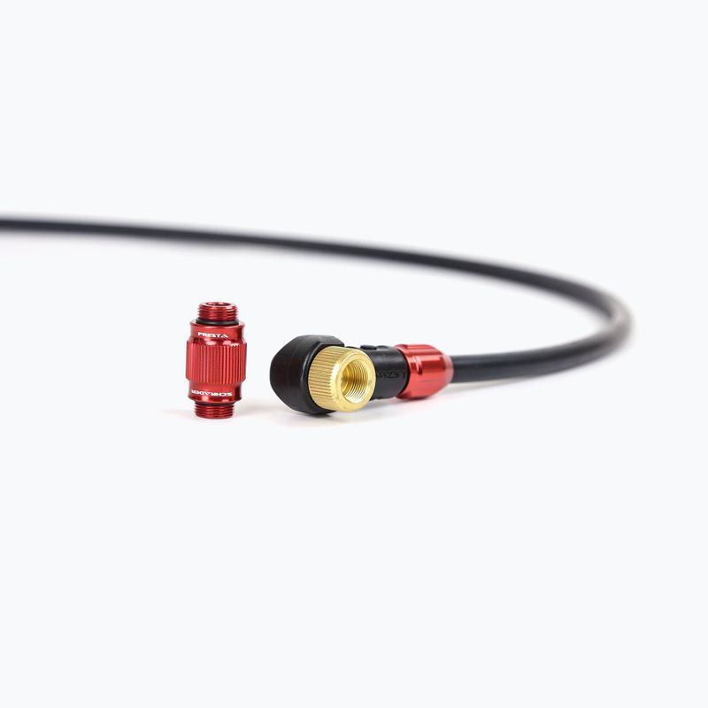 Lezyne Alloy Floor Drive 3.5 kerékpárszivattyú 220psi szatén fekete 4