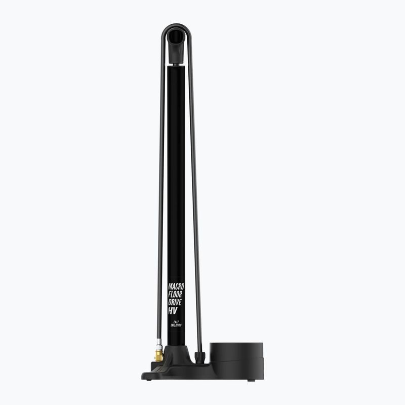 Lezyne Macro HV HV Floor Drive ABS 100psi lapos fekete kerékpárpumpa 2