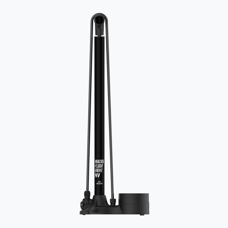 Lezyne Macro HV HV Floor Drive ABS 100psi lapos fekete kerékpárpumpa 4