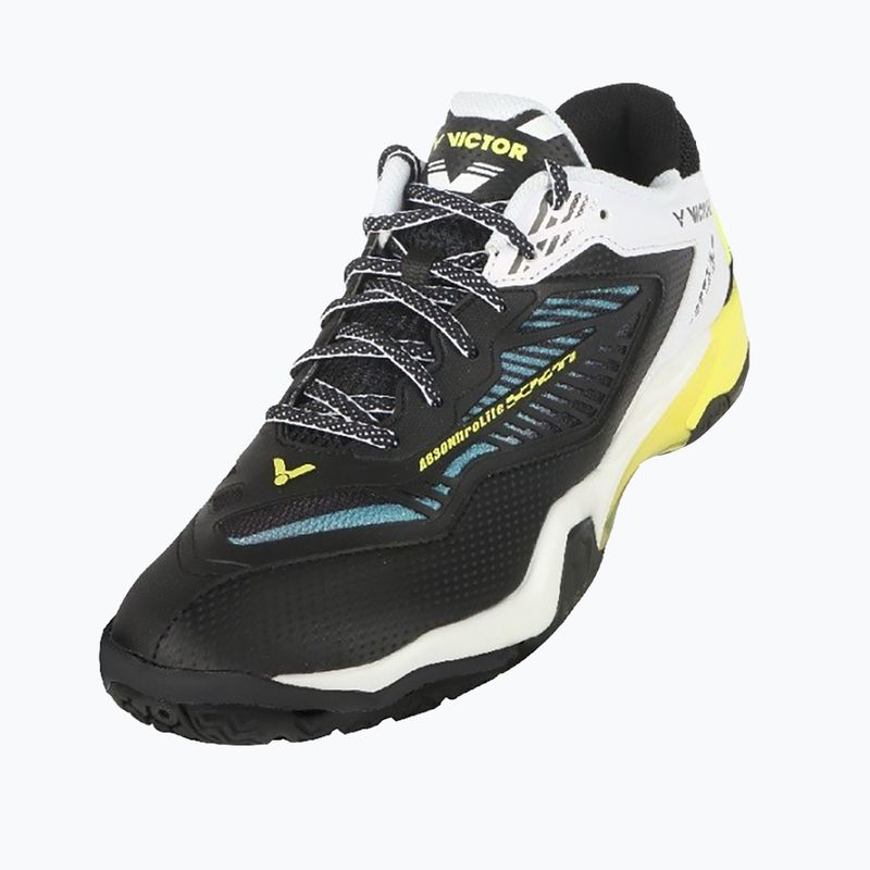 Férfi tollaslabda cipő VICTOR A830NitroLite CA antracit/világos fehér 8