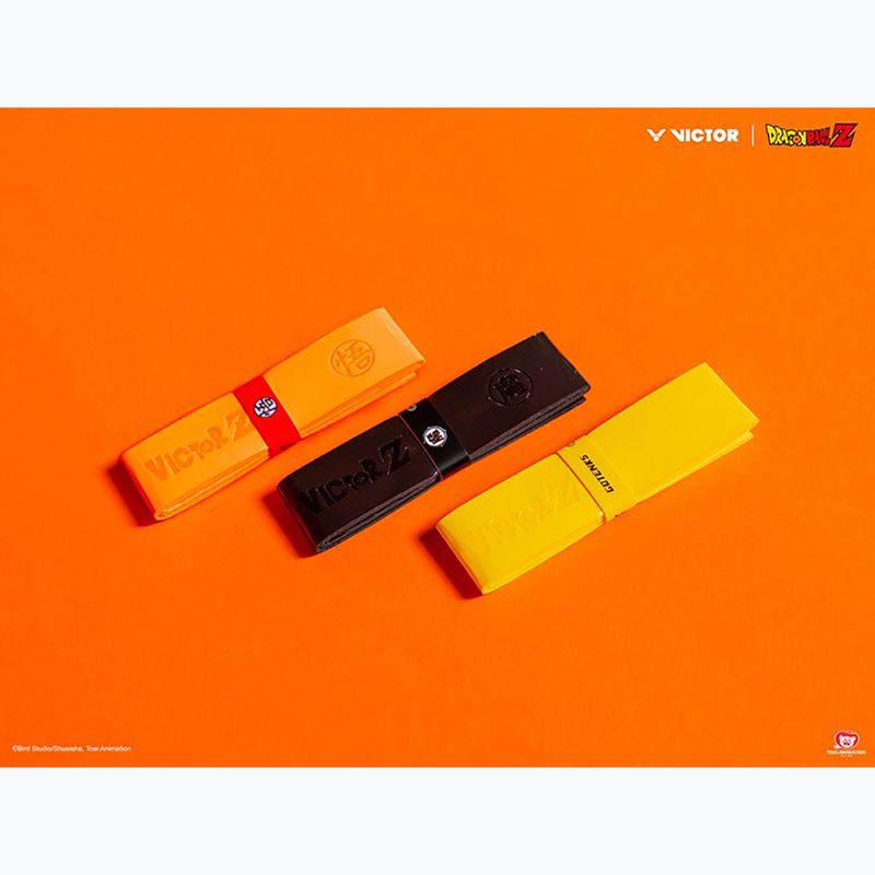 VICTOR Dragon Ball Z Grip tompa fekete tollaslabda ütő csomagolása VICTOR Dragon Ball Z Grip tompa fekete 2
