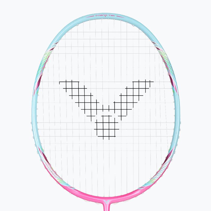 Tollaslabda ütő VICTOR DriveX 6SP QM fluorescent rose-red/light blue 2
