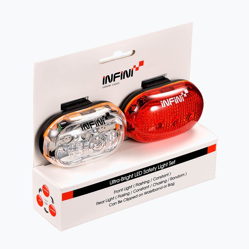 INFINI Vista kerékpár világítás készlet I-400WR2 5