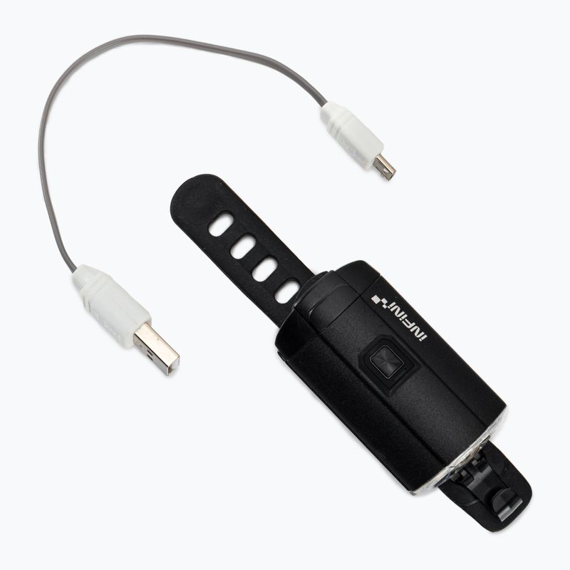 INFINI Tron 300 Usb első kerékpár lámpa fekete I-281P-B 4