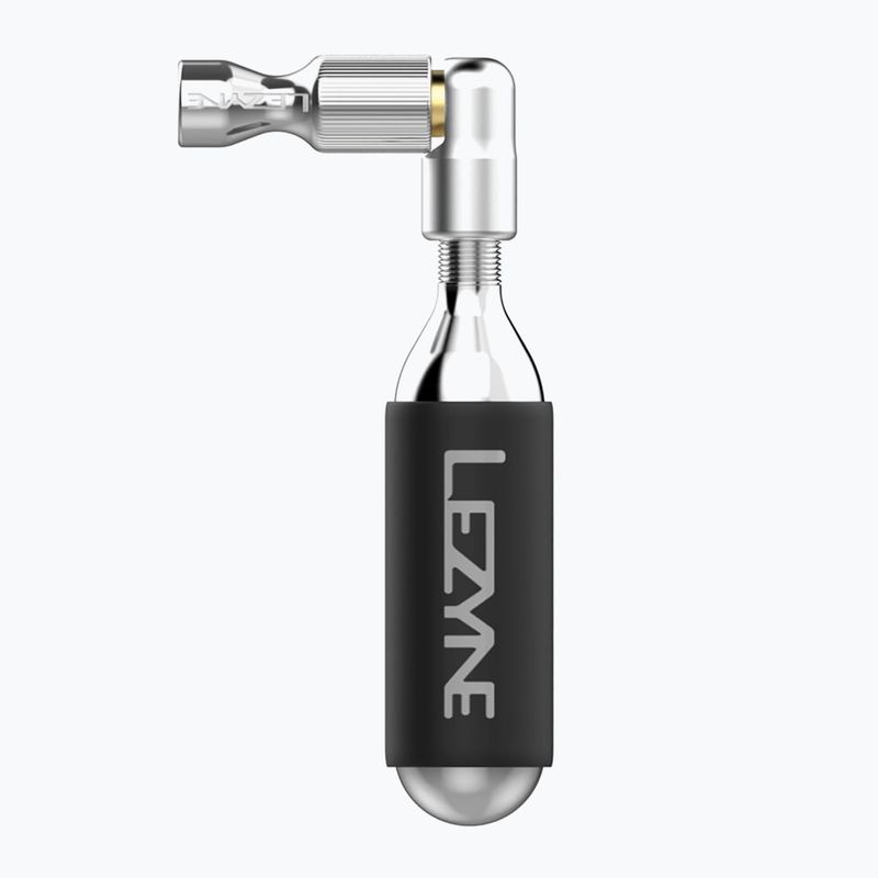 kerékpárszivattyú Lezyne Trigger Drive CO2 + Nabój 16 g gloss silver 2