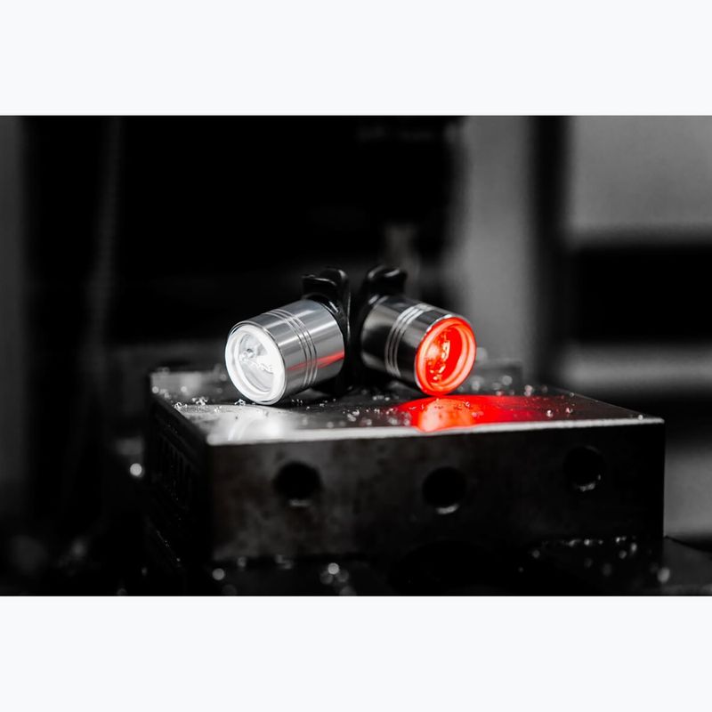 Kerékpárlámpa készlet Lezyne Femto Drive Pair gloss silver 4