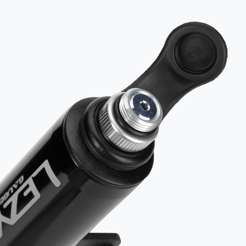 Kerékpárszivattyú nyomásmérővel Lezyne GAUGE DRIVE HP M ABS 120psi fekete LZN-1-MP-GDHP-V1M04 4