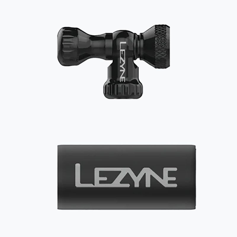 Kerékpárpumpa Lezyne Control Drive CO2 + 1 x cartridge 25 g gloss black 2