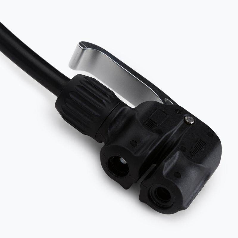 Lezyne MACRO FLOOR DV DUAL VALVE HEAD kerékpárszivattyú 220psi fekete LZN-1-FP-MAFL-V204 6