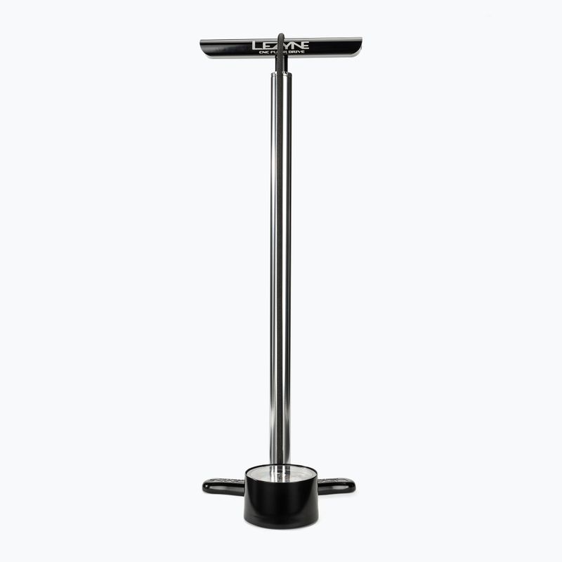 Kerékpár pumpa Lezyne CNC Floor Drive 3.5 gloss silver