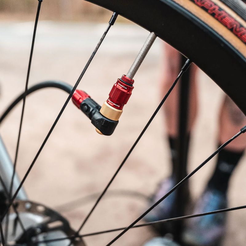 Lezyne Classic Floor Drive 3.5 220psi metálfekete kerékpárpumpa 8