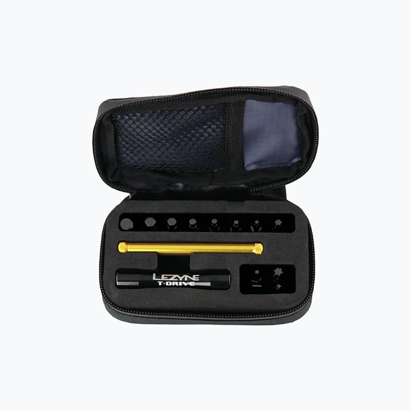 Lezyne T-Drive fekete-arany kerékpárkulcs 1-MT-TDR-V104T12