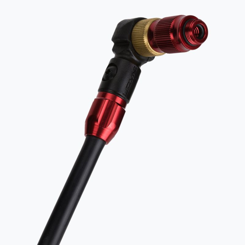 Lezyne STEEL FLOOR DRIVE ABS-1 PRO CHUCK 220psi kerékpárszivattyú fekete LZN-1-FP-SFLDR-V704 5