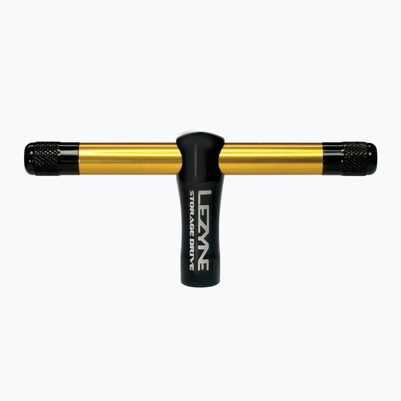 Kerékpárkulcs Lezyne Storage Drive black/gold
