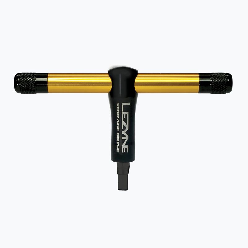 Kerékpárkulcs Lezyne Storage Drive black/gold 2