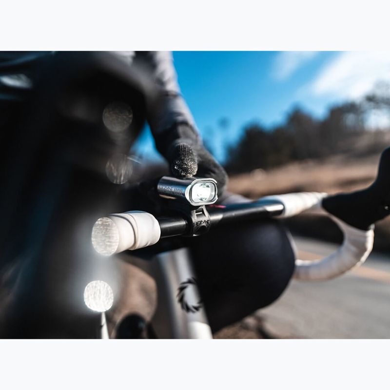 Első kerékpárlámpa Lezyne Mini Drive 400XL Front gloss silver 3