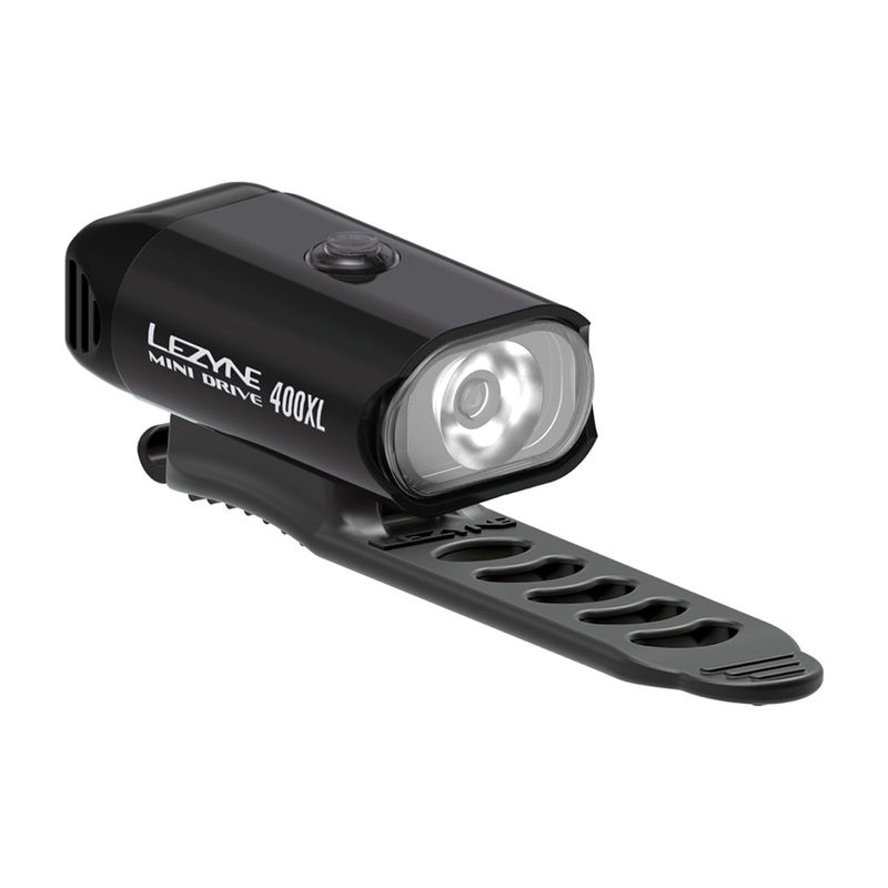 LEZYNE MINI DRIVE 400 usb első kerékpár lámpa fekete LZN-1-LED-24F-V204 4