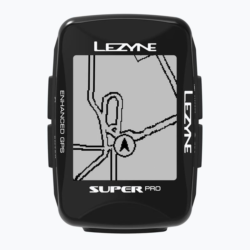 Kerékpáros számláló Lezyne Super Pro GPS black 3