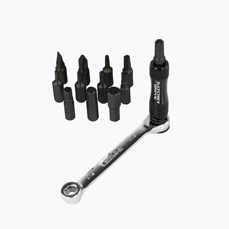 Lezyne racsnis készlet kerékpárkulcs fekete 1-MT-RTDR-V106