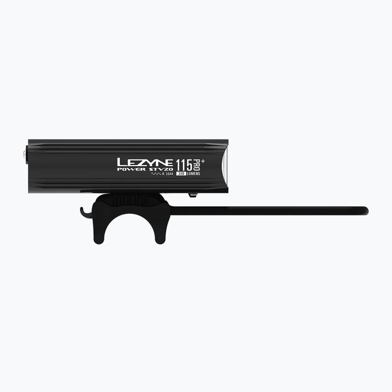 Lezyne Power Stvzo Pro 115 távirányítóval töltött fényes fekete elülső kerékpárfény 4